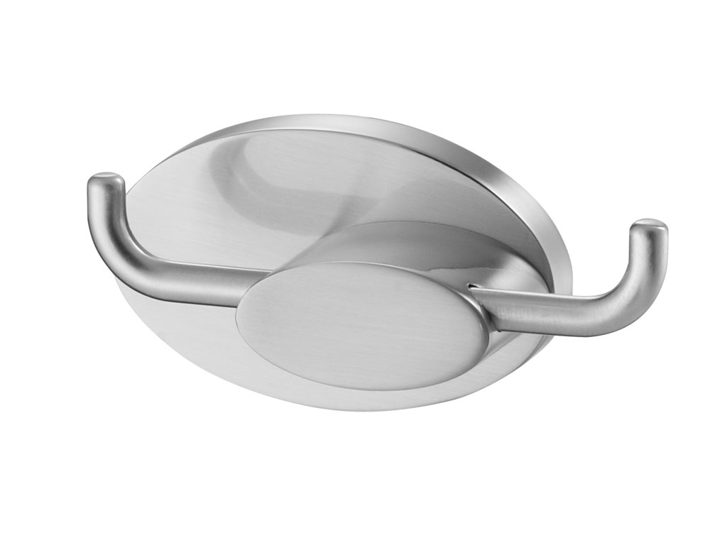 Bisk Agatatoare bisk side 03116, 90 mm, 2 suporti, montare pe perete, nichel