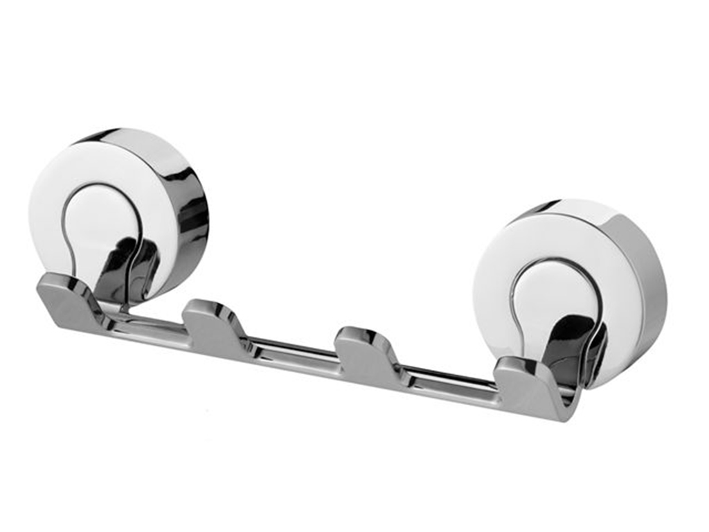 Bisk Agatatoare bisk ventura 05314, 188 mm, 4 suporti, montare pe perete, crom