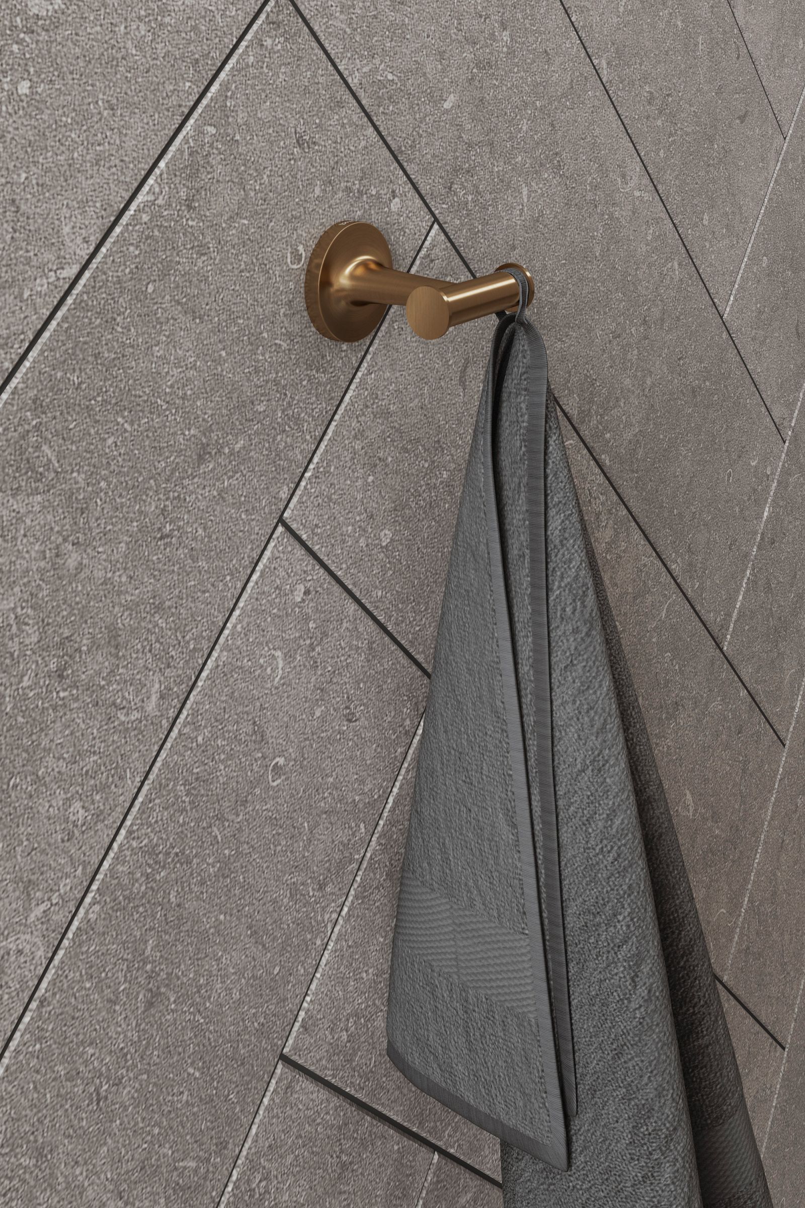 Agatatoare baie Duravit 0099300400, dubla Starck T, tip instalare pe p
