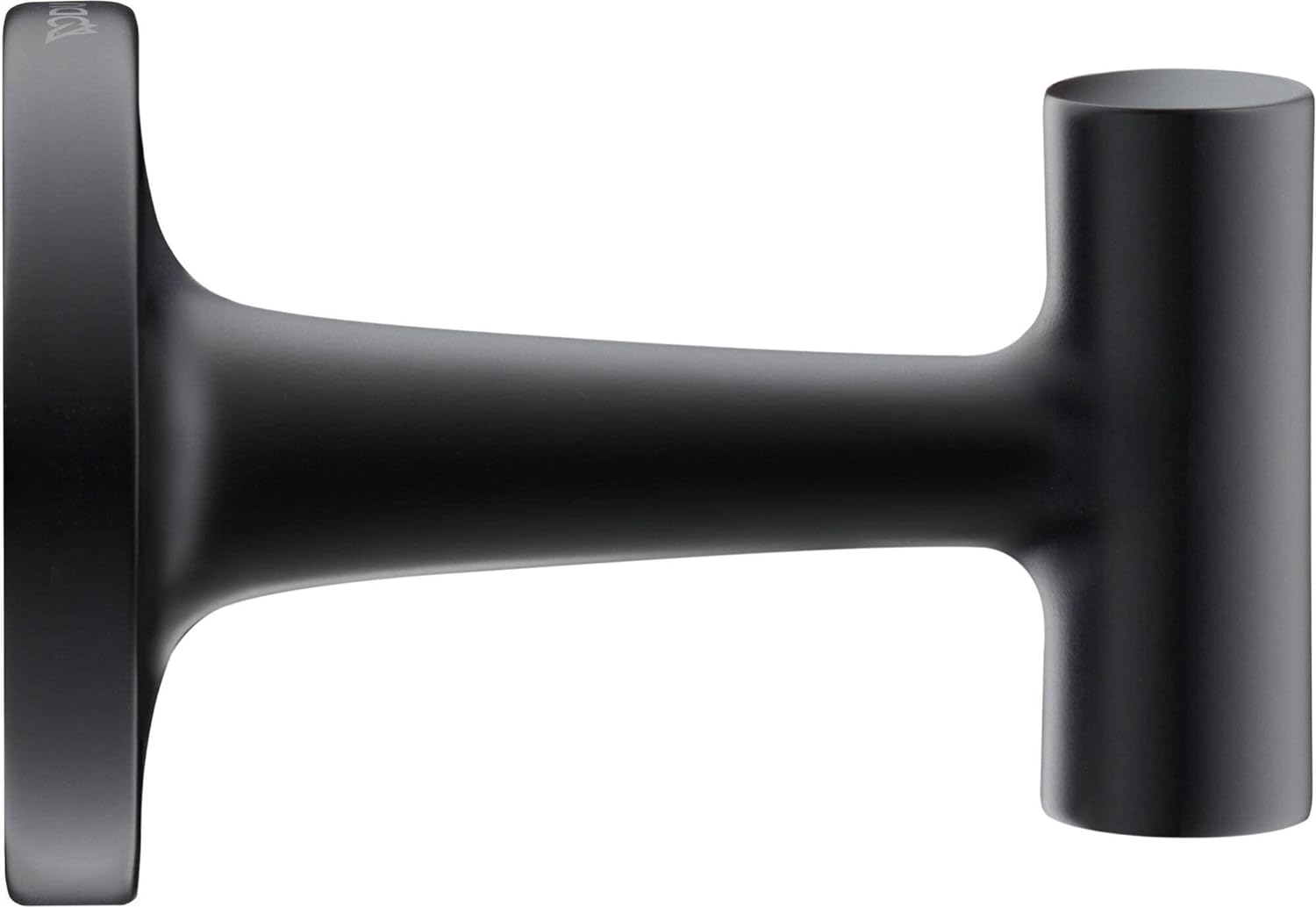 Duravit  Agatatoare duravit starck t, pe perete, metal, mat, negru, 0099294600