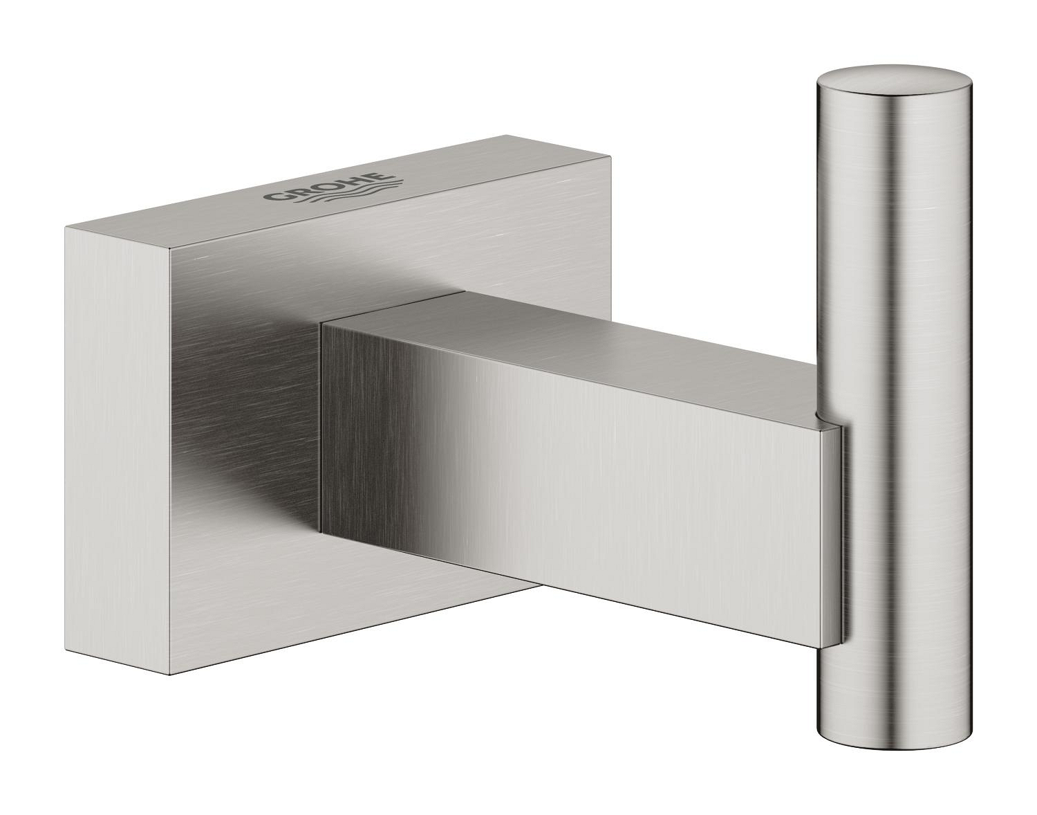 Grohe Agatatoare grohe essentials cube, pe perete, metal, mat, otel satinat, 40511dc1