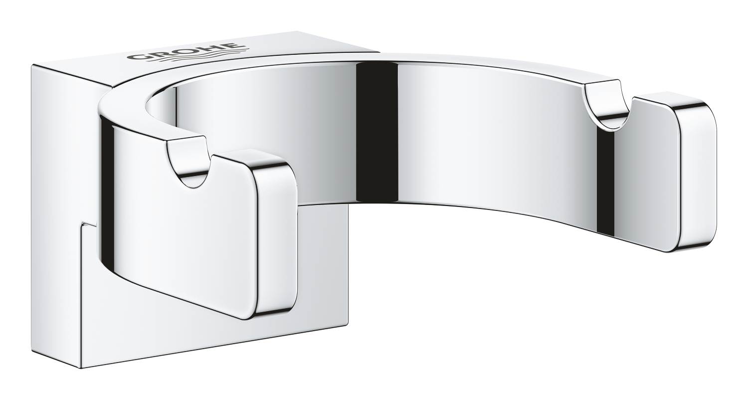 Grohe Agatatoare dubla grohe selection, pe perete, metal, crom, 41049000
