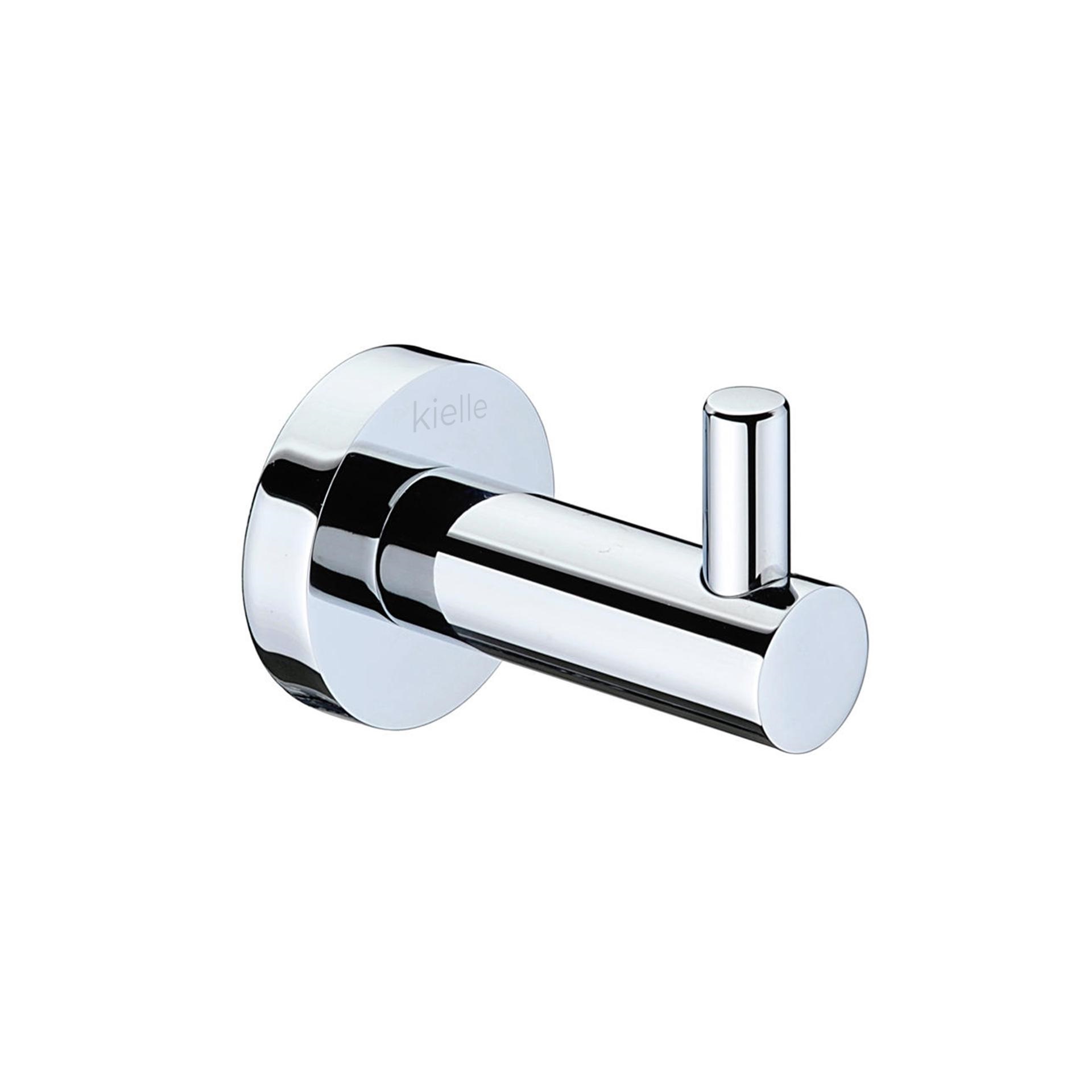 Kielle  Agatatoare kielle oudee 40602070, 1 cui, montare pe perete, fixare ascunsa, alama, crom