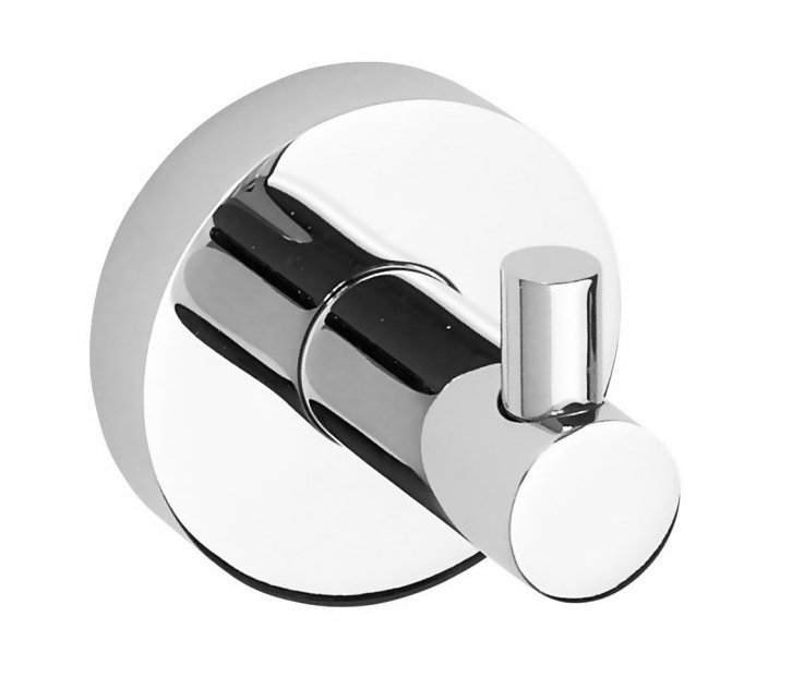 Sapho Agatatoare sapho x-round, pe perete, metal, crom, xr205