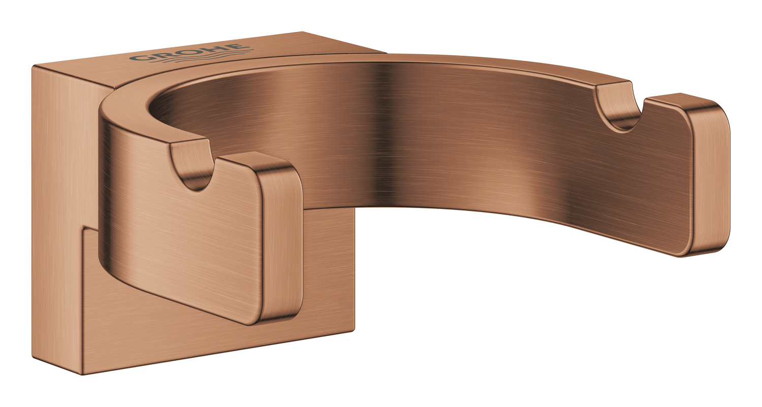 Grohe Agatatoare dubla grohe selection, pe perete, metal, mat, cupru, 41049dl0