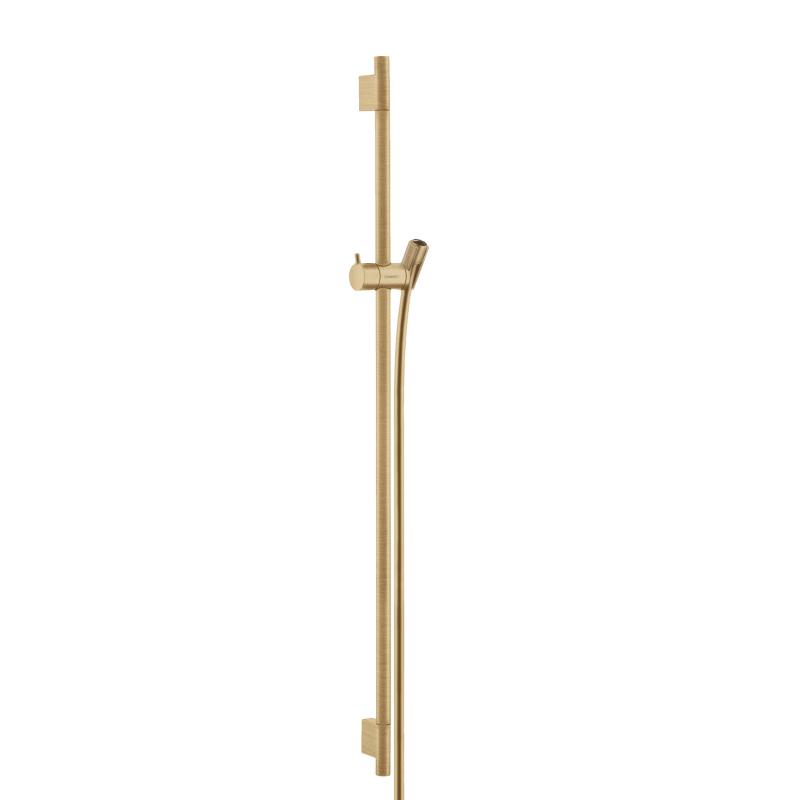 Hansgrohe Bara de dus hansgrohe unica's 28631140, 1/2'', 1000 mm, glisor dus, furtun 1.6 m, mat, bronz