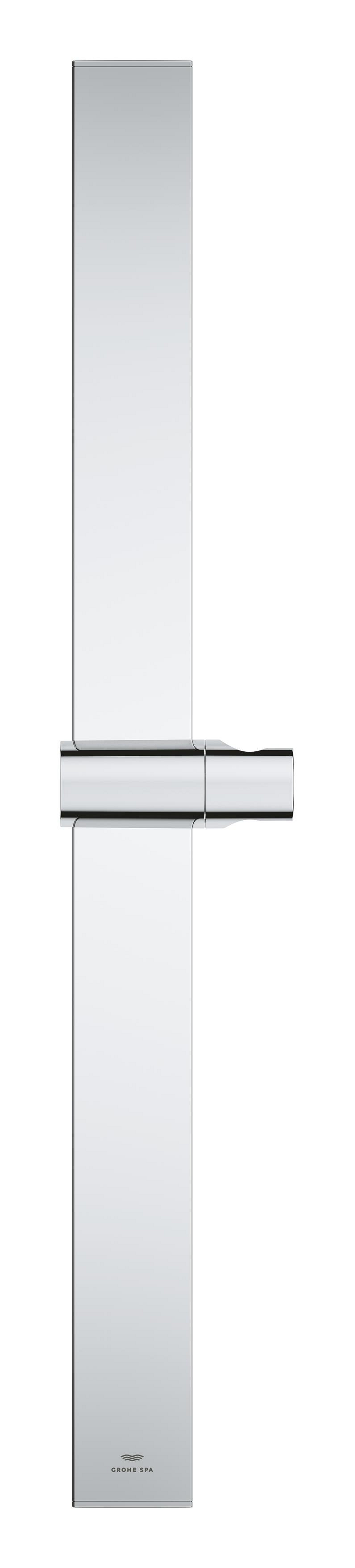 Bara dus Grohe 1016730000, 600 mm, 27 mm, universal, suport dus reglabil, pe perete, metal, ajustabil pe inaltime, Crom