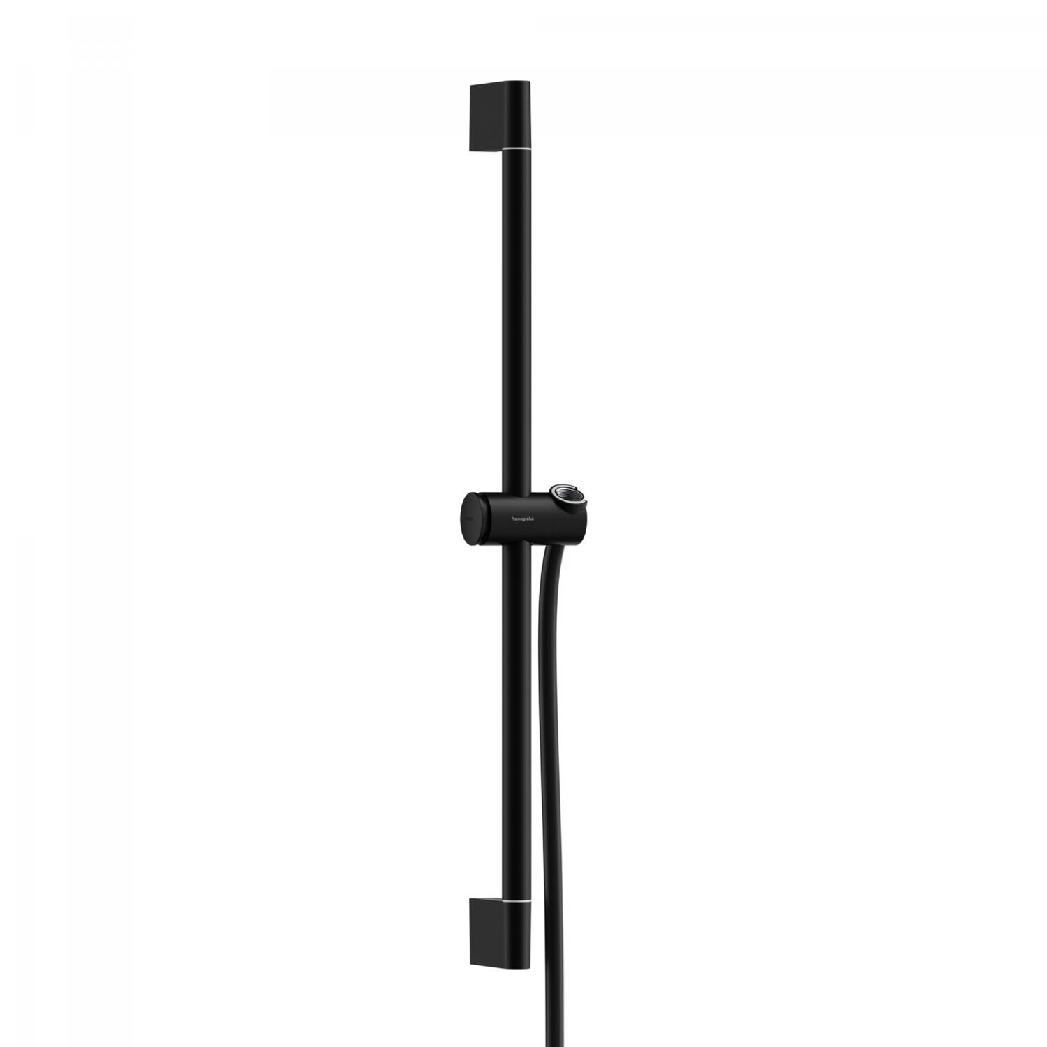 Hansgrohe Bara dus hansgrohe unica s, 670 mm, universala, suport/furtun, mat, negru, 24400670