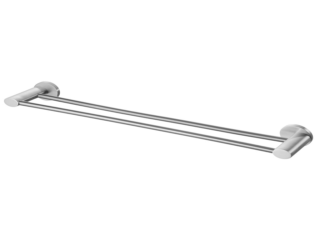 Bisk Bara prosop bisk side 03125, 2 x 610 mm, montare pe perete, fixare ascunsa, nichel