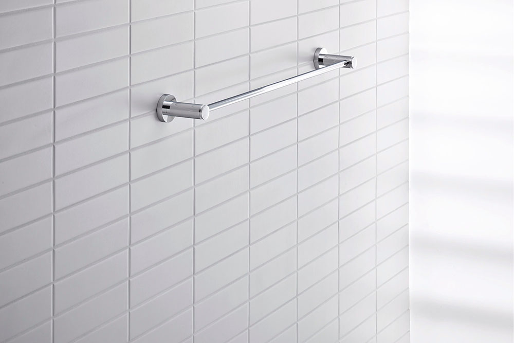 Bara prosop Duravit 0099241000, D-Code, tip instalare pe perete, desig