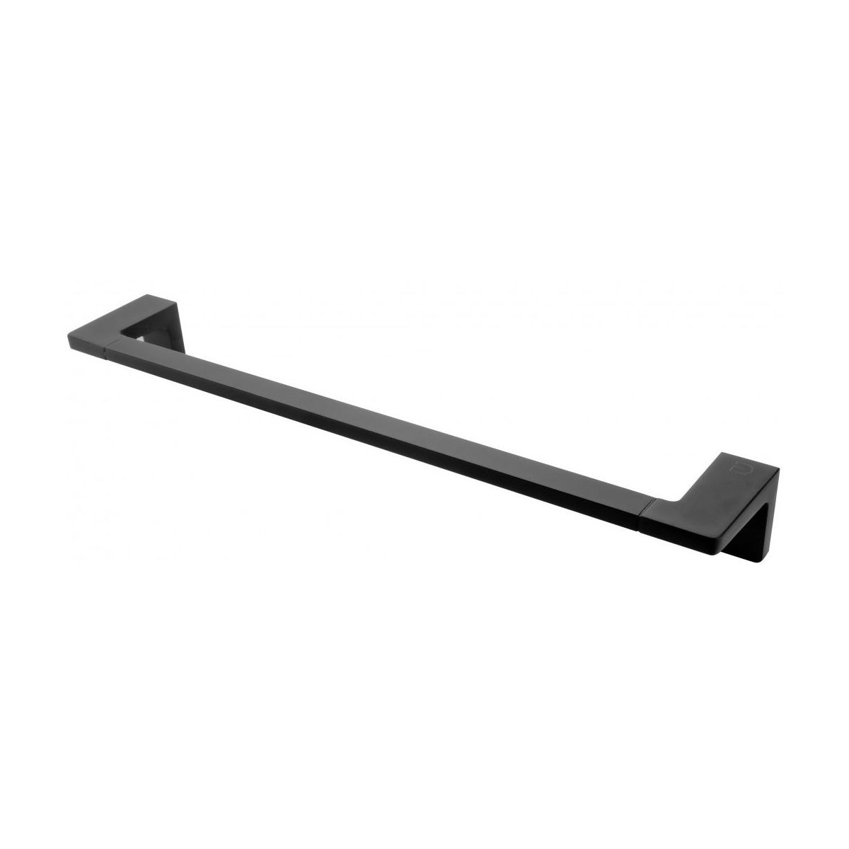 FDesign Bara prosop fdesign piazza, 450 mm, pe perete, metal, mat, negru, fd6-pza-03-22