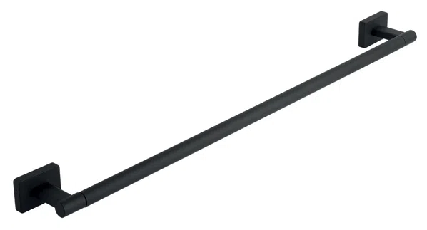 Ferro Bara prosop ferro greta, pe perete, 60 cm, metal, mat, negru, agr09bl