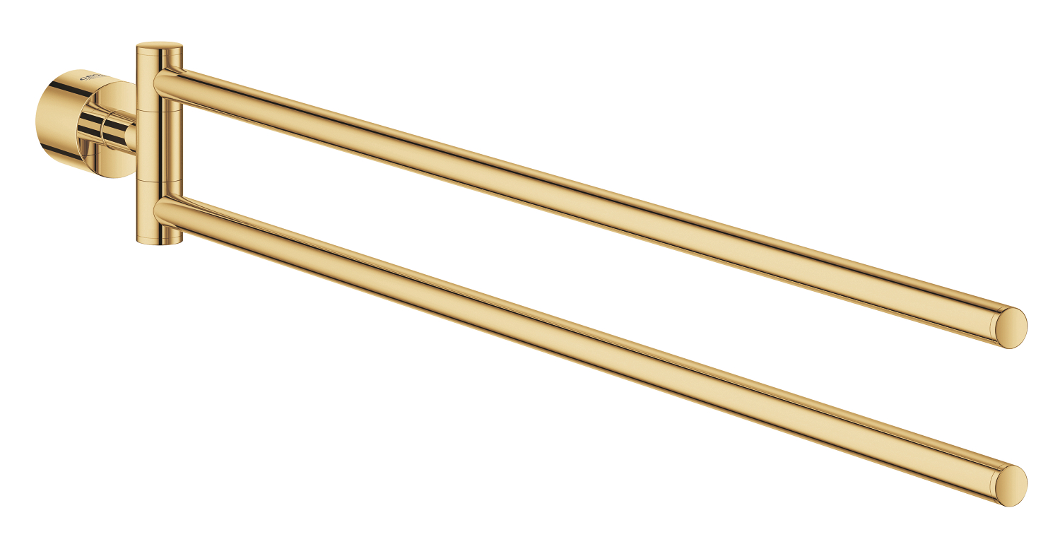 Grohe Bara prosop grohe atrio, 489 mm, pe perete, pivotant, metal, lucios, auriu, 40308gl3