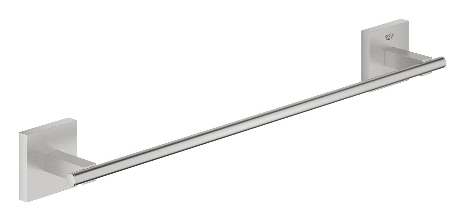 Grohe Bara prosop grohe start cube, pe perete, 450 mm, metal, mat, otel satinat, 40987dc0