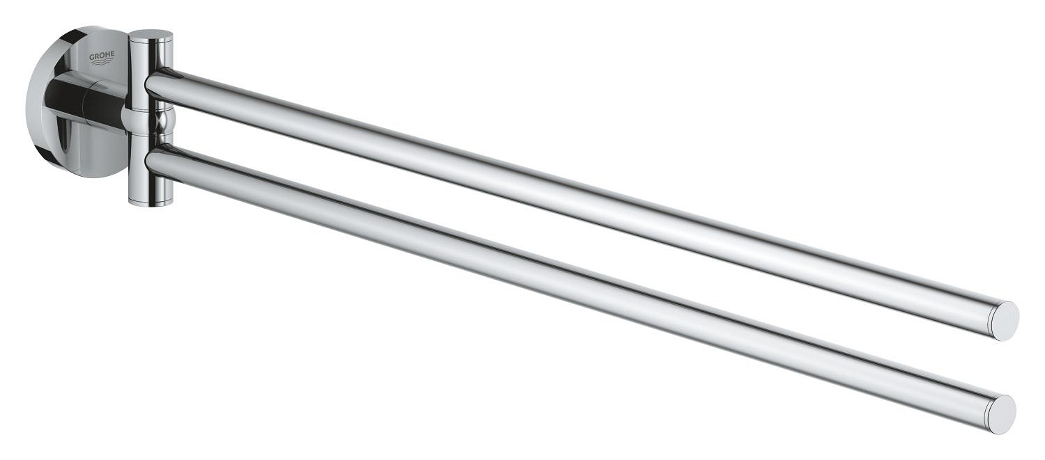 Grohe Bara prosop grohe start, pe perete, 440 mm, dubla, pivotanta, metal, crom,  41183000