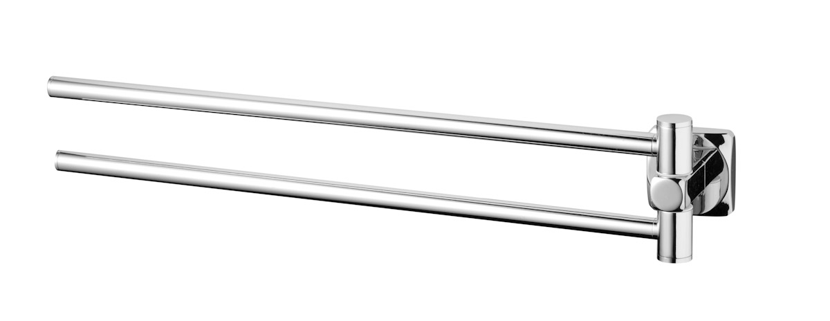 Bisk Bara prosop ice 04863, 400 mm, pivotanta, montare pe perete, fixare ascunsa, crom