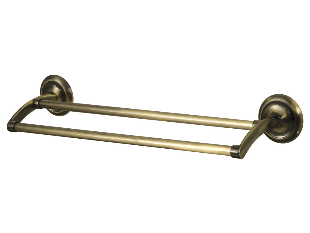 Bisk Bara prosop retro bisk deco 00411, 2 x 610 mm, montare pe perete, fixare ascunsa, alama