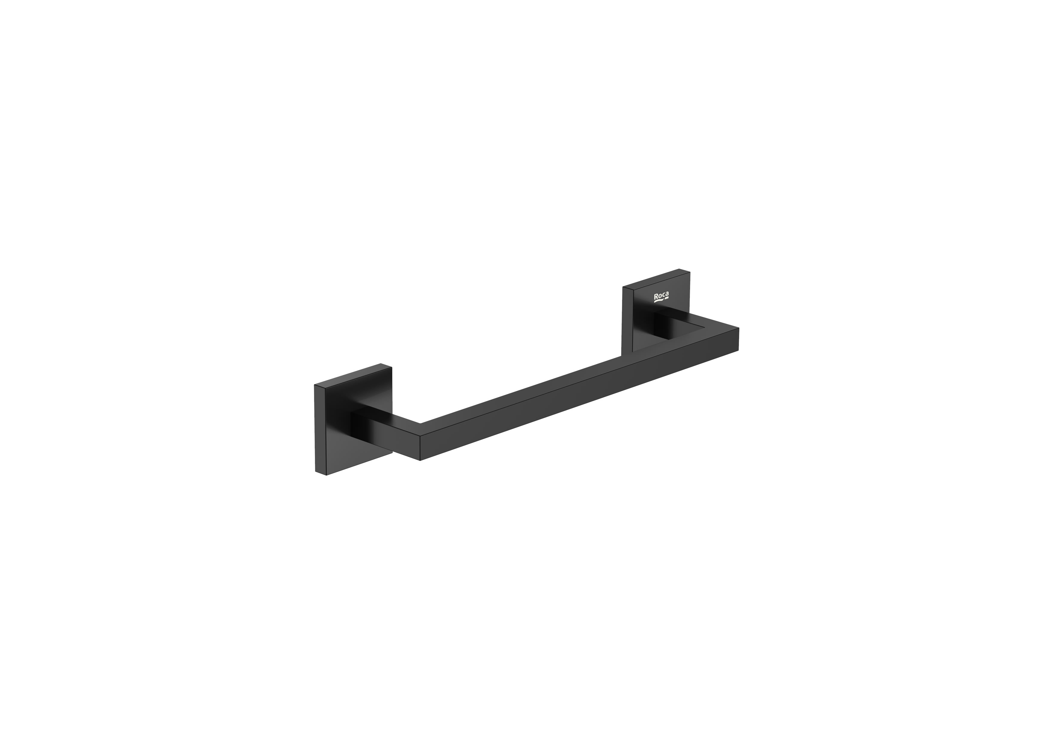Roca Bara prosop roca hotels, pe perete, 331 mm, metal, mat, negru, a817607c40