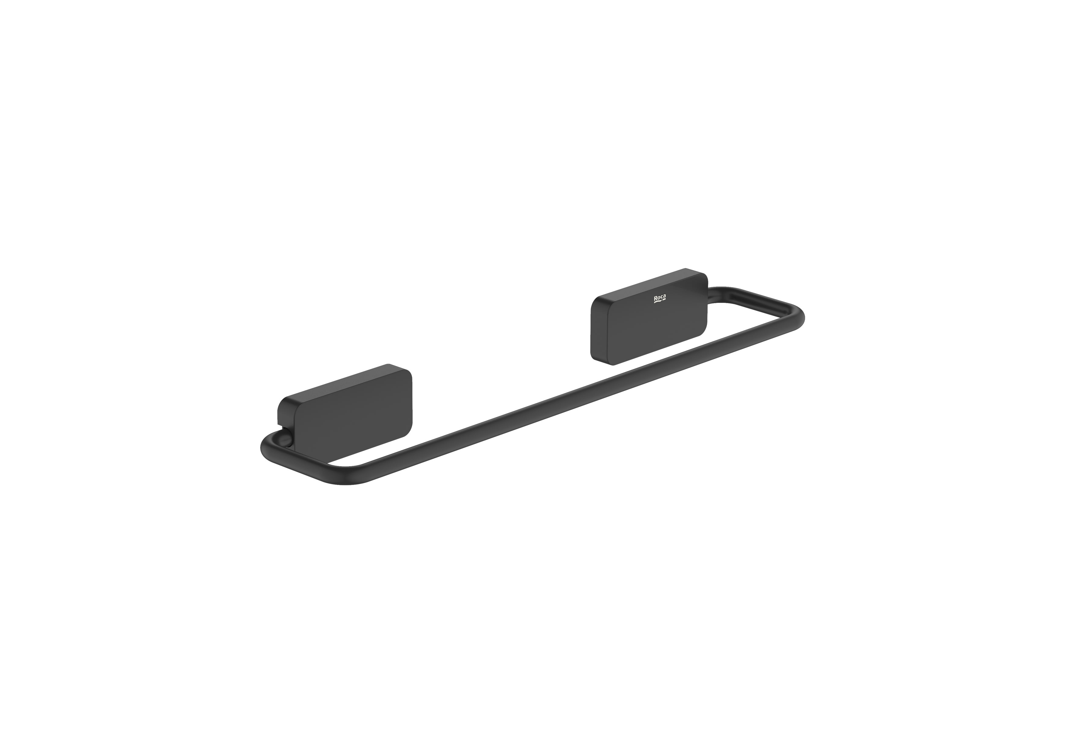 Roca Bara prosop roca sonata, pe perete, 308 mm, metal, mat, negru, a817723nb0