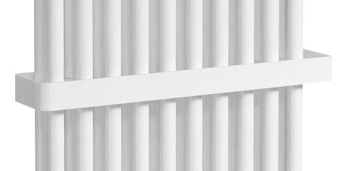 Sapho Bara prosop sapho fede, pe radiator, 504 mm, metal, mat, alb, irpa62