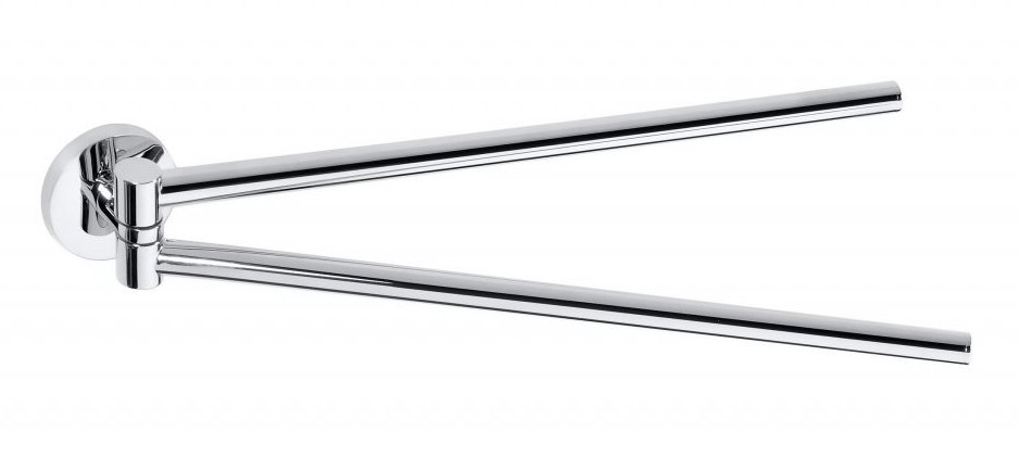 Sapho Bara prosop sapho x-round, pe perete, 42 cm, metal, crom, xr405