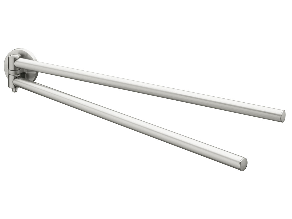 Bisk Bara prosop virginia 72126, 480 mm, pivotanta, montare pe perete, fixare ascunsa, nichel