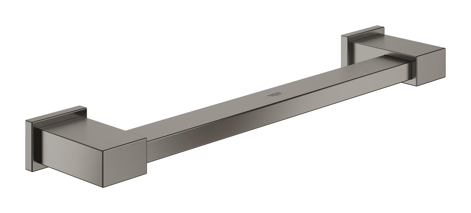 Grohe Bara sustinere grohe essentials cube, pe perete, 392 mm, metal, mat, grafit, 40514al1