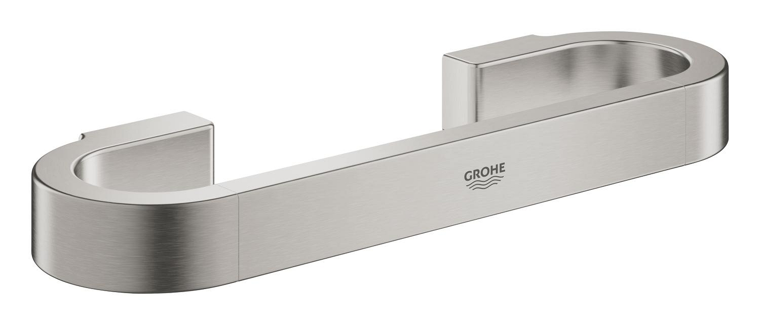 Grohe Bara sustinere grohe selection, pe perete, 336 mm, metal, mat, otel satinat, 41064dc0