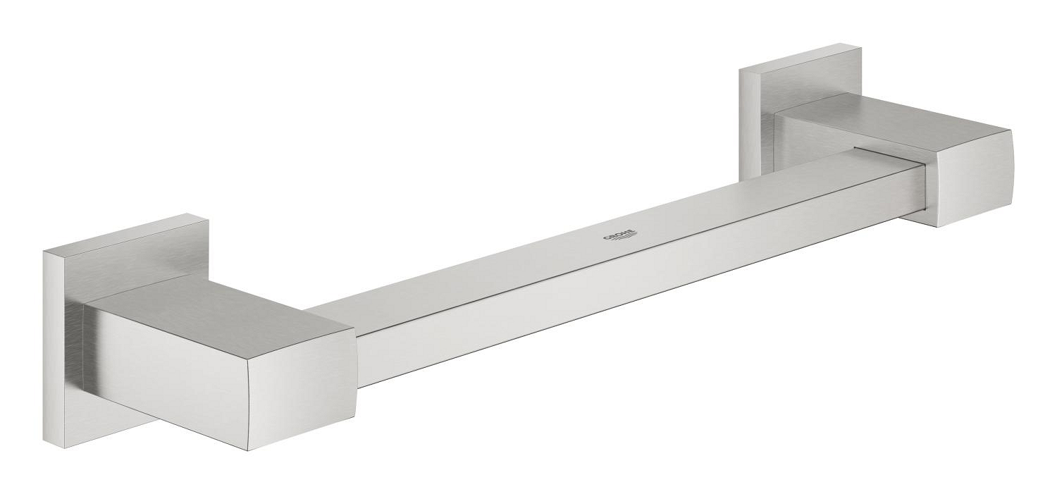 Grohe Bara sustinere grohe start cube, pe perete, 354 mm, metal, mat, otel satinat, 41094dc0