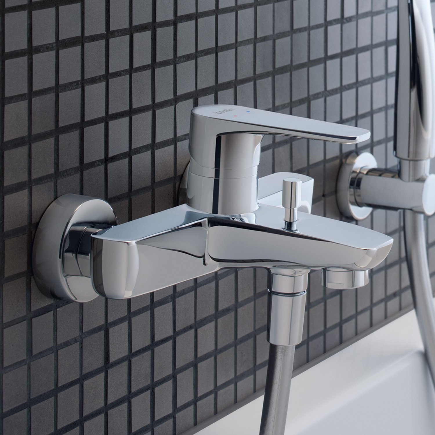 Baterie cada Duravit B15230000010, B.1, montaj pe perete, tip incastra