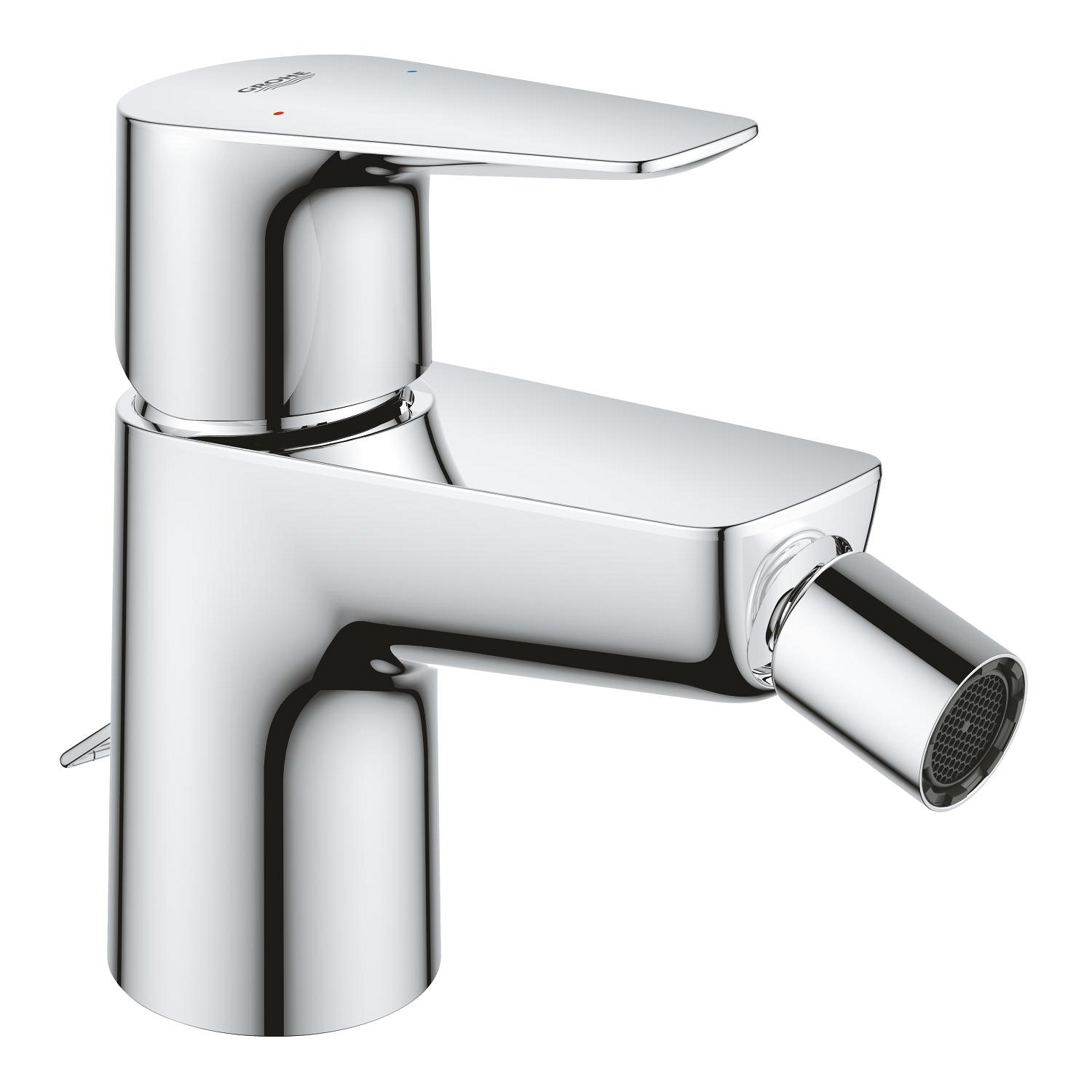 Grohe Baterie bideu grohe bauedge, s, 126 mm, lant evacuare, crom, 23332001