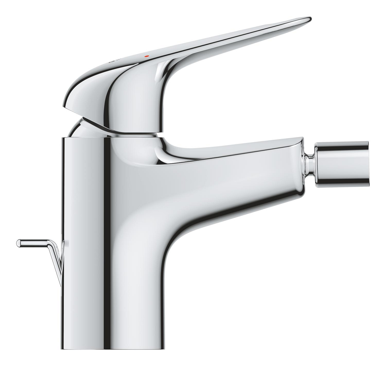 Baterie bideu Grohe 24332001, 28 mm, 0.7 bar, 35 mm, 146 mm, 111 mm, 414 mm, 1 orificii instalare, Crom