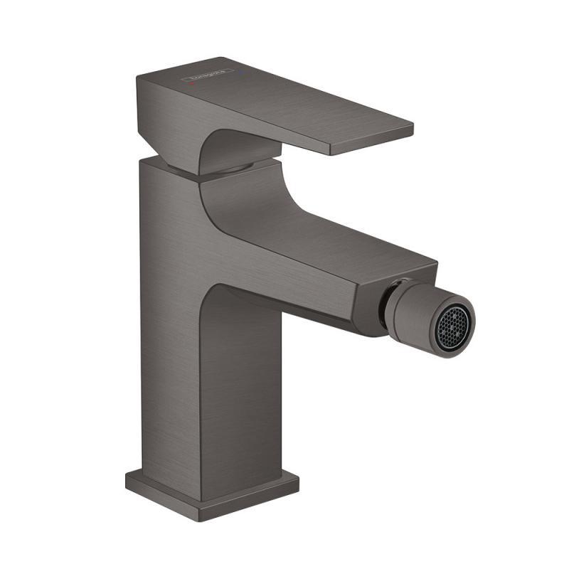 Hansgrohe Baterie bideu hansgrohe metropol 3/8'' 32520340, marimea m, monocomanda, cartus ceramic, ventil push to open, mat,