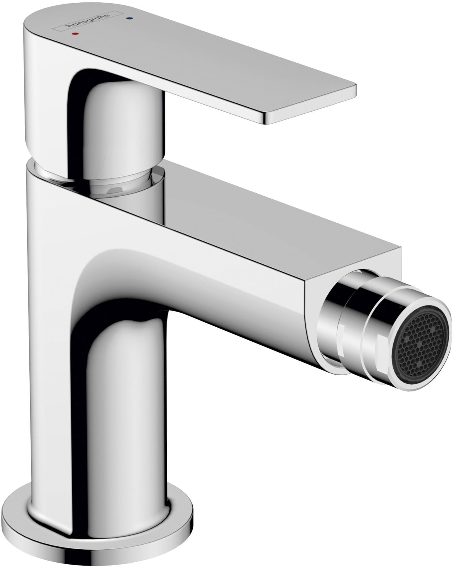 Hansgrohe Baterie bideu hansgrohe rebris e, m, 143 mm, ventil, crom, 72211000