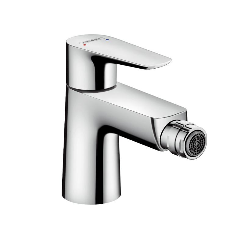 Hansgrohe Baterie bideu hansgrohe talis 71721000, 3/8'', marimea s, monocomanda, aerator, ventil push to open, crom