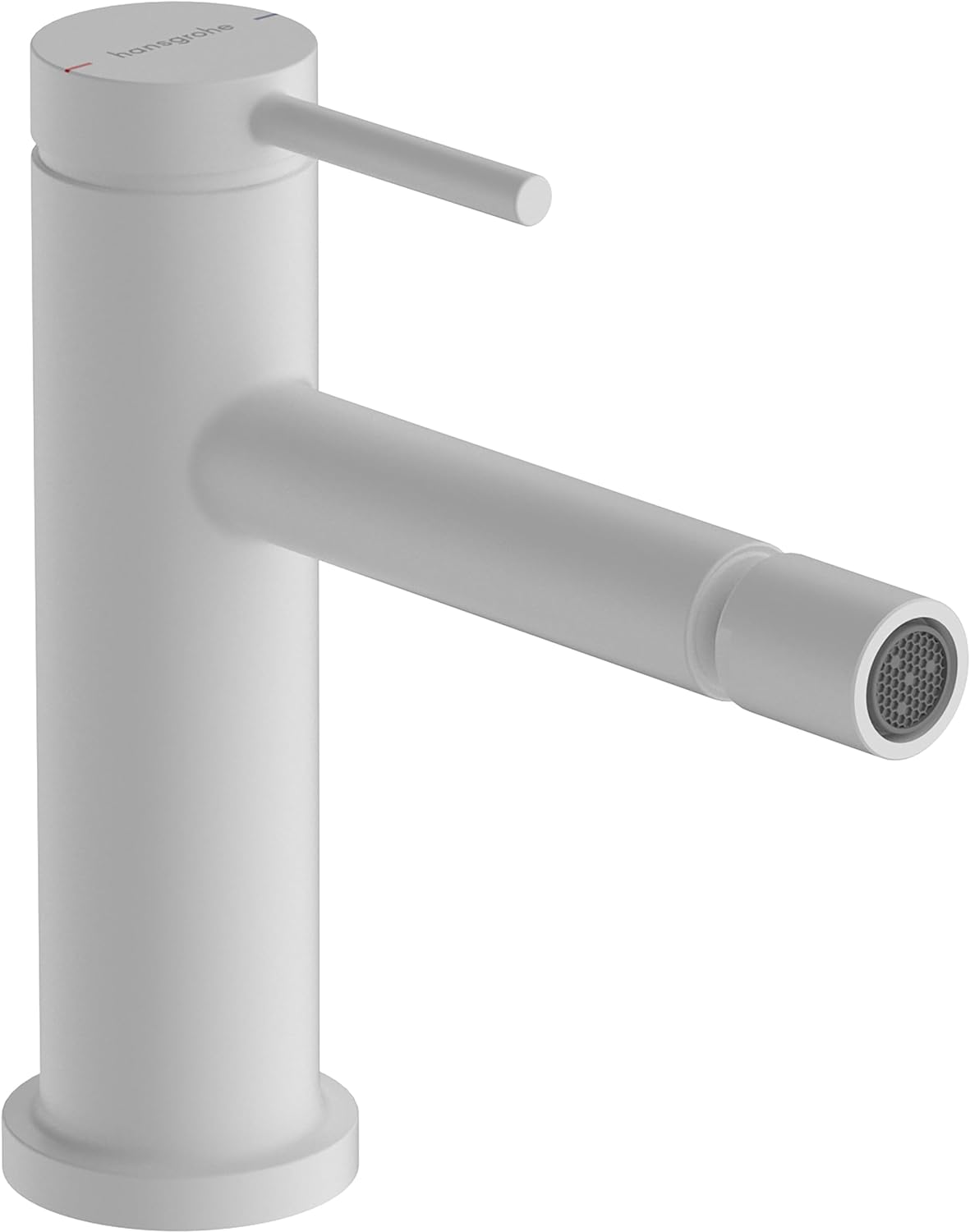 Hansgrohe Baterie bideu hansgrohe tecturis s, m, 148 mm, ventil, mat, alb, 73201700
