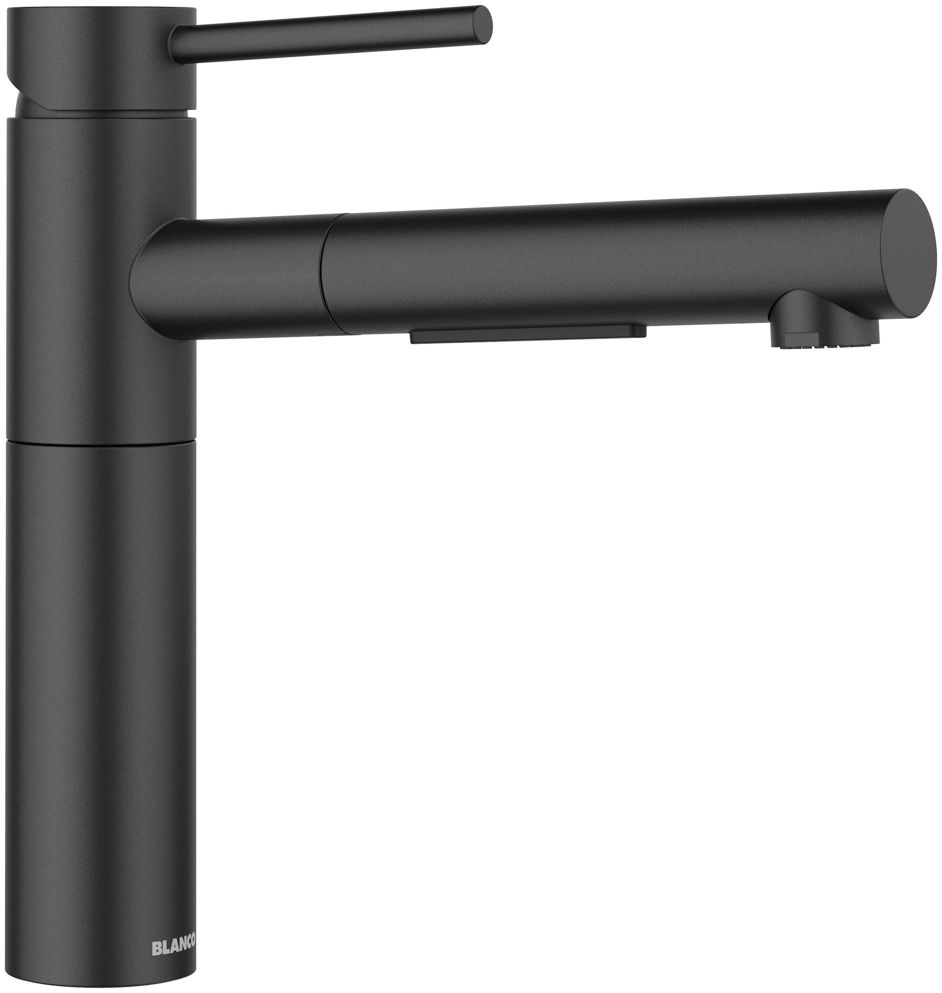 Blanco Baterie bucatarie blanco alta ii, inalta, tip l, dus, 2 functii, mat, negru, 527553