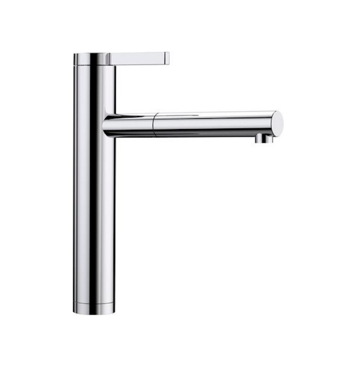 Blanco Baterie bucatarie blanco linee s 517591, inalta, tip l, dus extractabil, crom