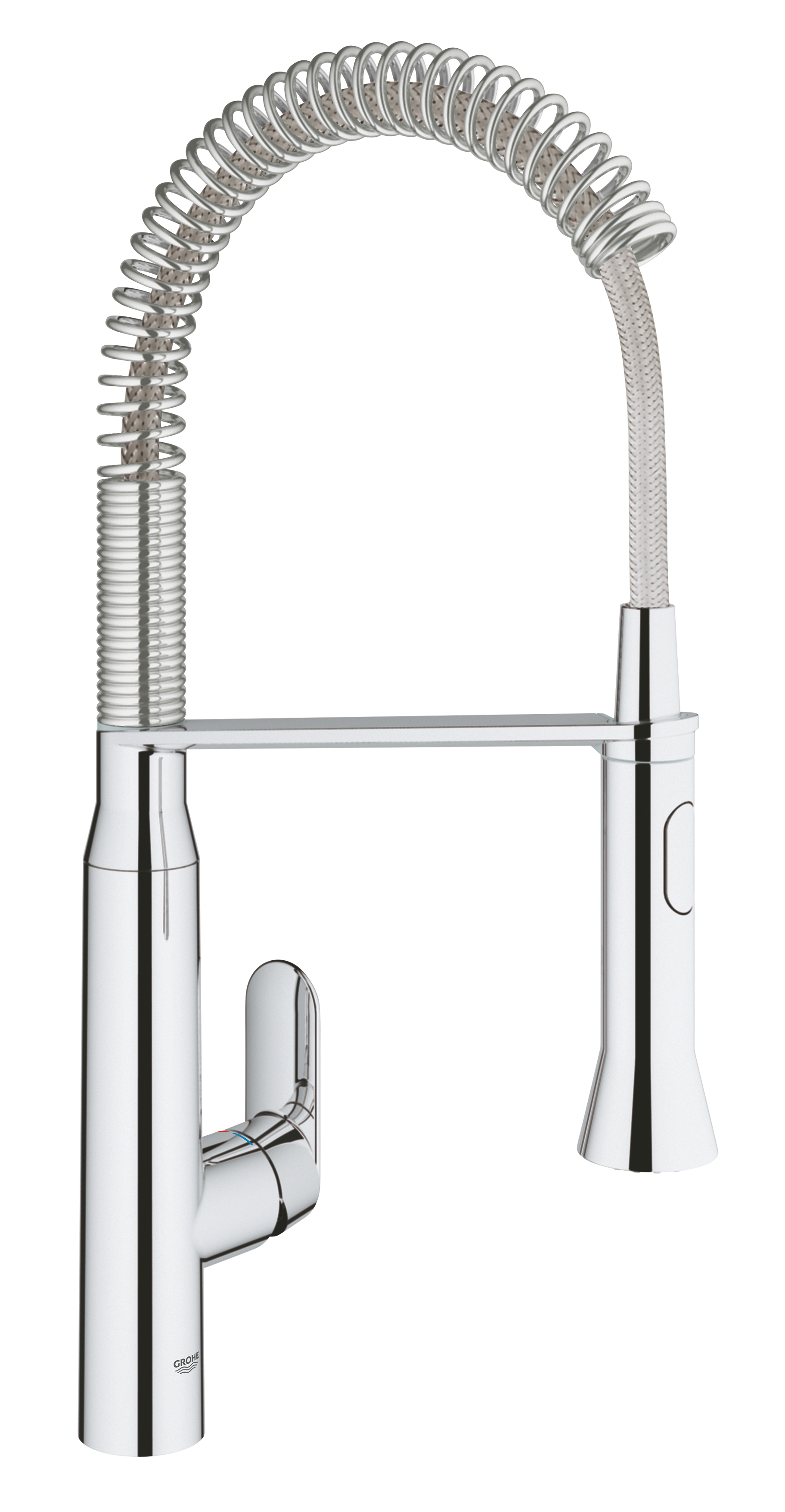 Grohe Baterie bucatarie grohe k7, xl, tip c, dus profesional, mat, crom, 31379000