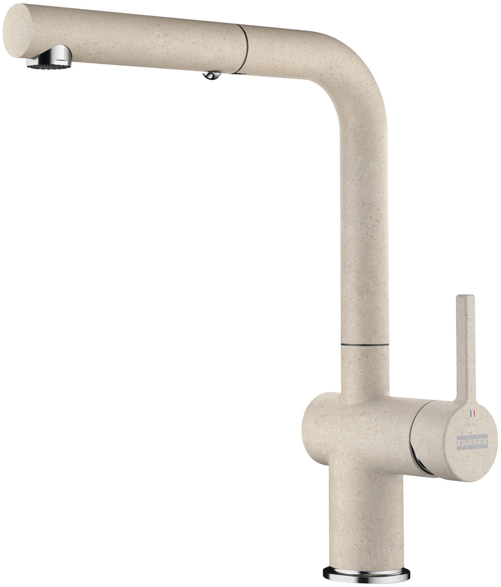 Franke Baterie bucatarie franke active, inalta, tip l, dus extractabil, mat, bej, 115.0653.388
