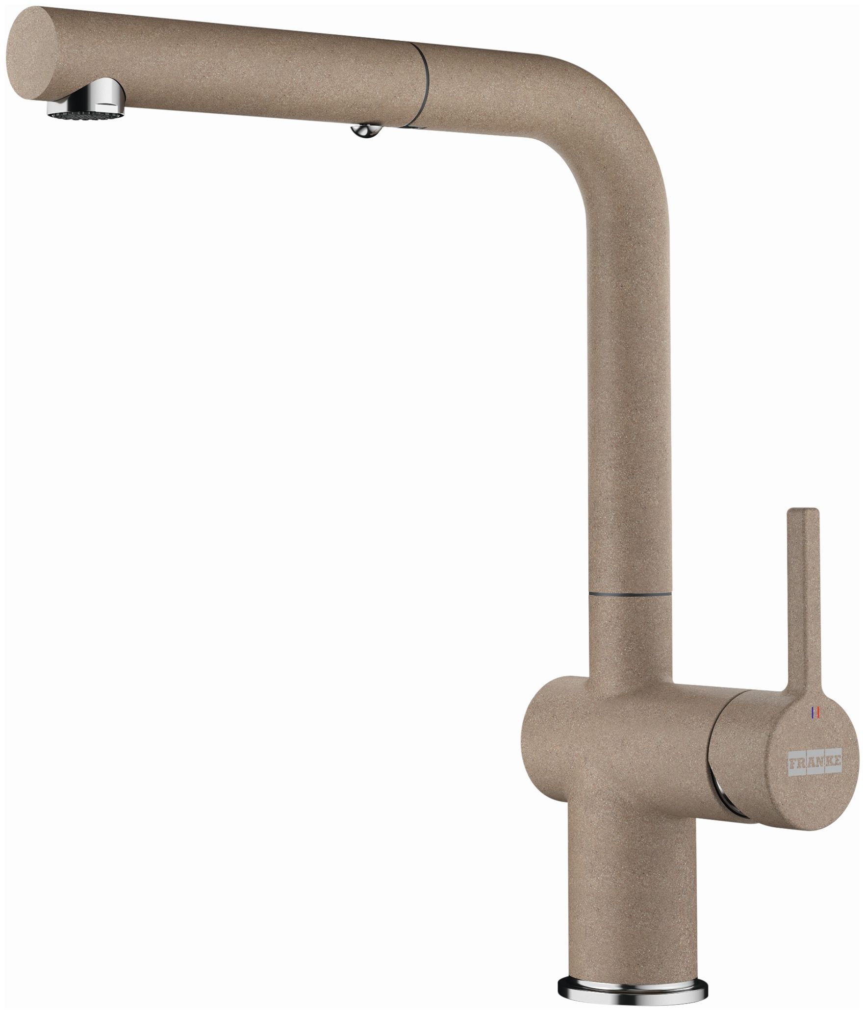 Franke Baterie bucatarie franke active, inalta, tip l, dus extractabil, bej, 115.0653.389