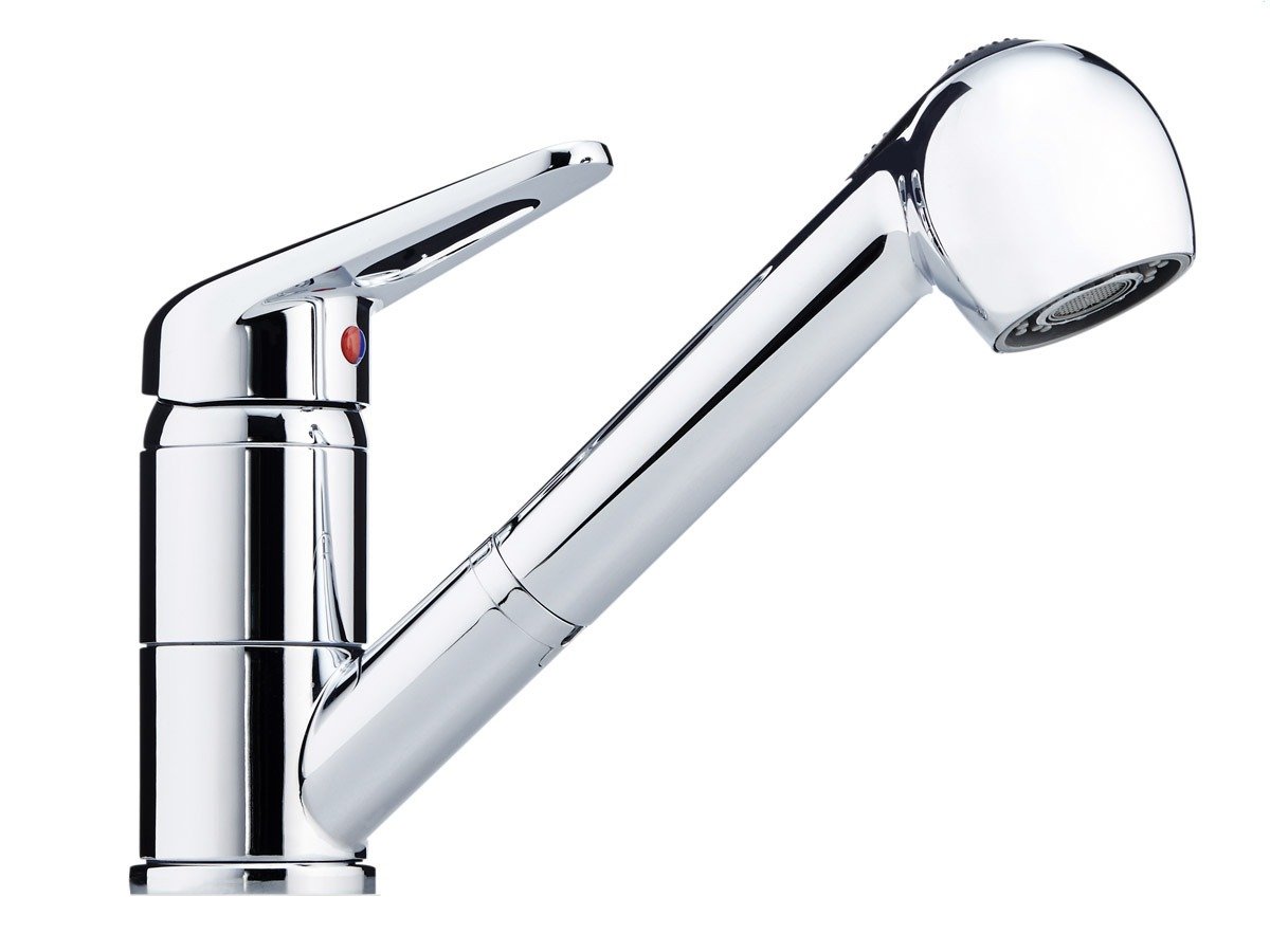 Franke Baterie bucatarie franke fc 115.0347.111, medie, tip l, dus extractabil, crom