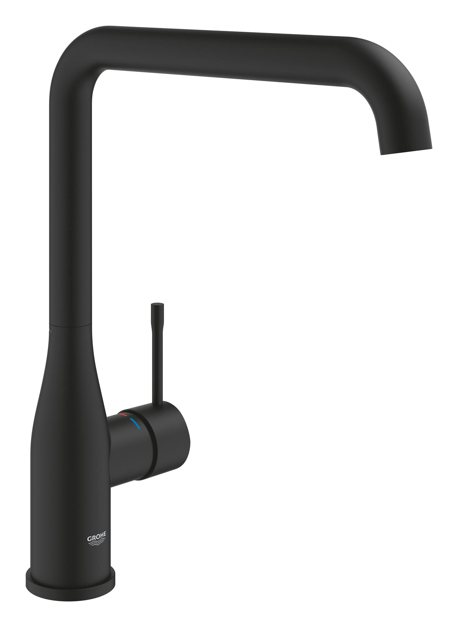 Grohe Baterie bucatarie grohe accent, inalta, tip l, mat, negru, 30423kf0