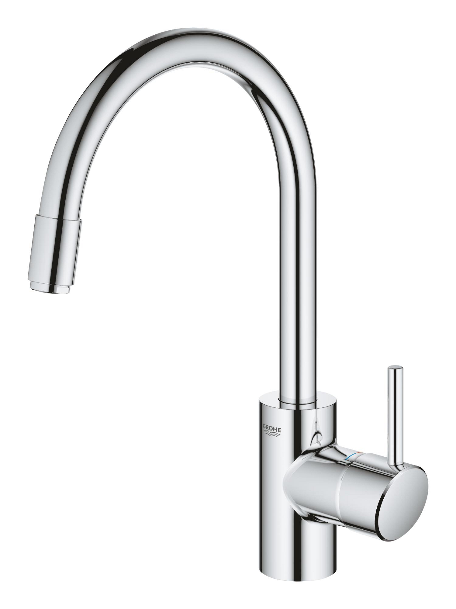 Baterie bucatarie Grohe 31212003, Concetto, tip comanda monocomanda, f