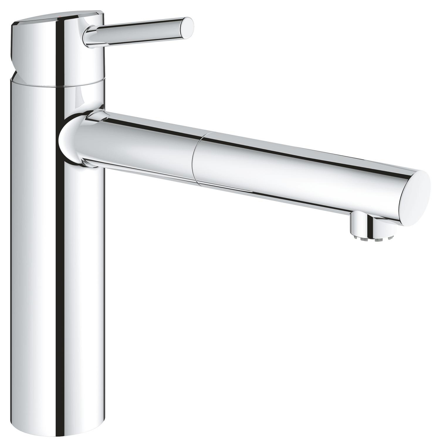 Baterie bucatarie Grohe 31214001, Concetto, tip comanda monocomanda, f