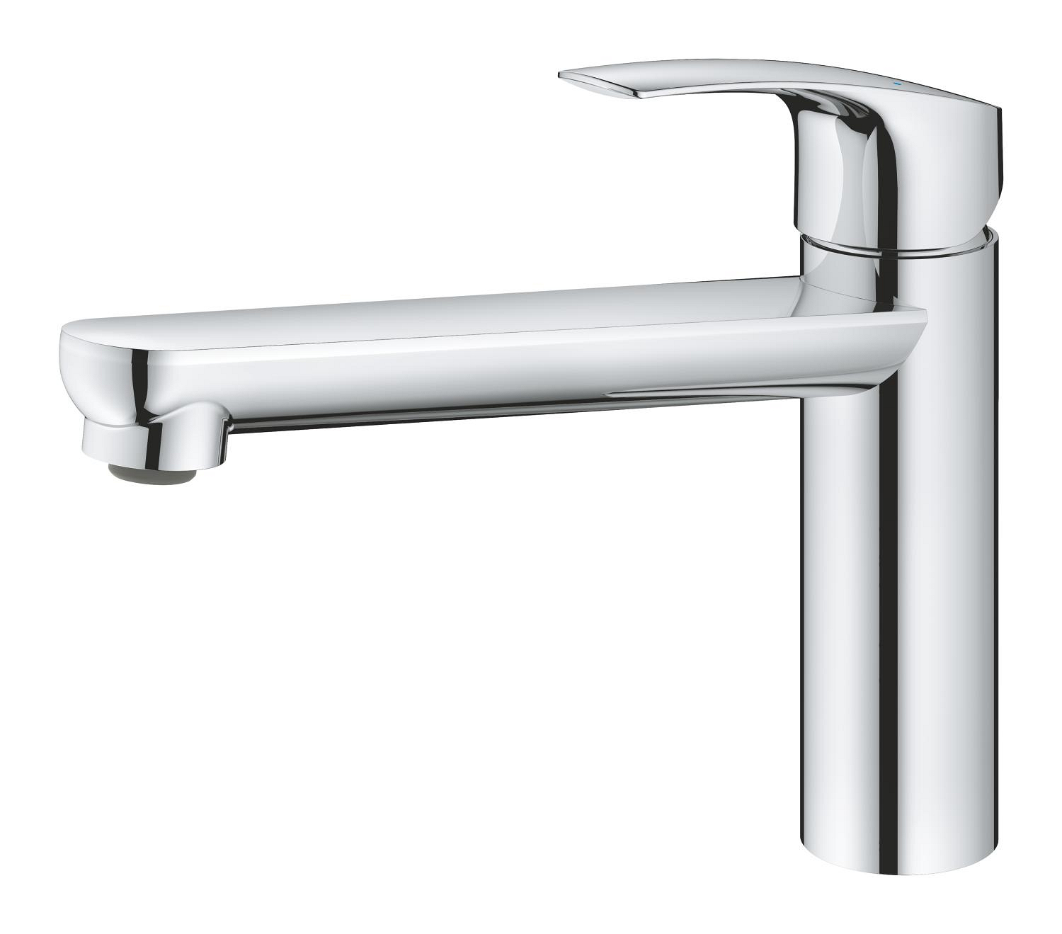 Baterie bucatarie Grohe 30463000, 0.8 bar, 202 mm, 222 mm, 1 orificii instalare, 1 sprayuri, 180 unghi pivotare, Crom