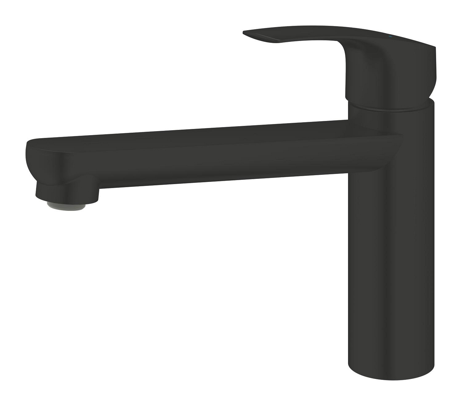 Baterie bucatarie Grohe 304632430, 1 bar, 202 mm, 222 mm, 1 orificii instalare, 1 sprayuri, 360 unghi pivotare, Negru