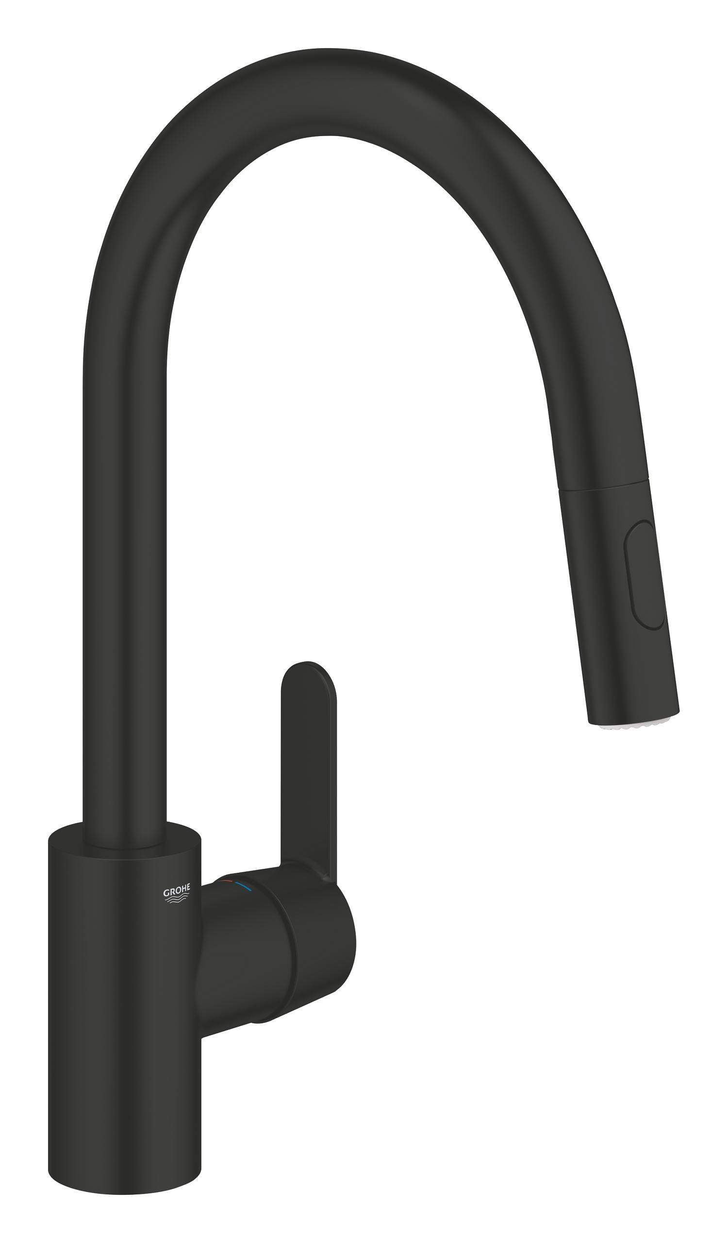 Baterie bucatarie Grohe 314842431, Get, tip comanda monocomanda, forma