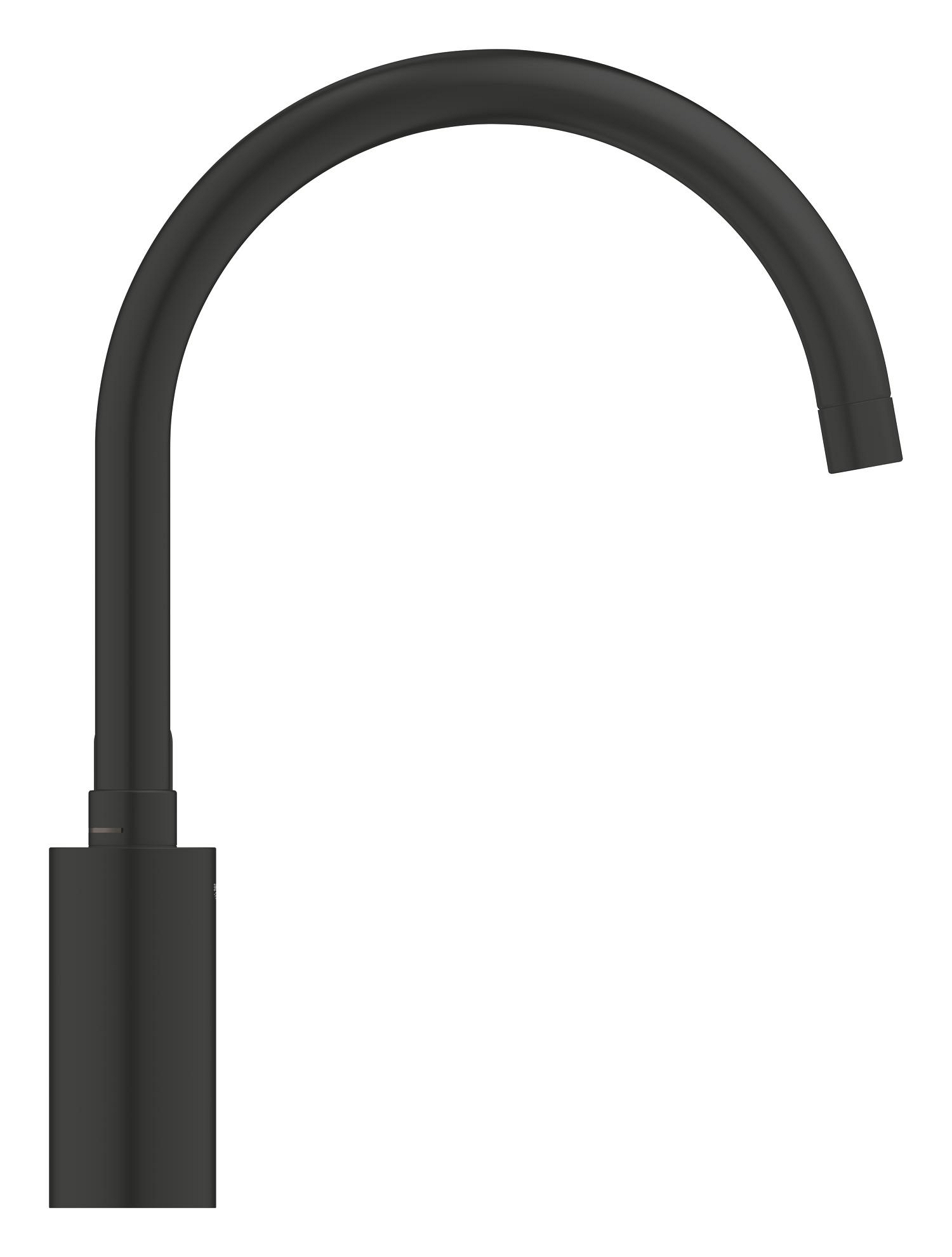 Baterie bucatarie Grohe 314942431, 0.6 bar, 353 mm, 224 mm, 1 orificii instalare, 1 sprayuri, 150 unghi pivotare, Negru