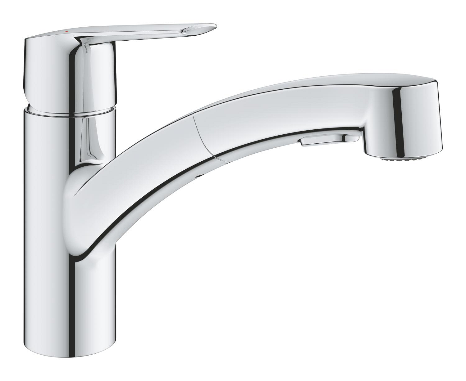 Grohe Baterie bucatarie grohe start, joasa, tip l, dus extractabil, crom, 1012410000